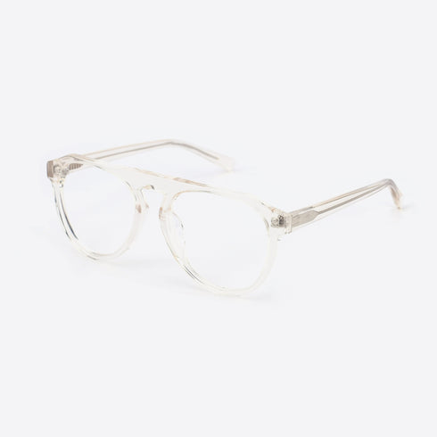 Classic Aviator Acetate Unisex Blue Light Eyeglasses21A3087